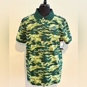 NFL New Era Búfalo Bills Men’s Polo Shirt Green Camouflage XL